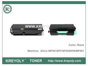 Compatible Toner Cartridge For Ricoh Aficio MP401SPF SP4520DN MP401