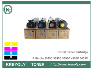 T-FC50 Toner Cartridge for Toshiba E-Studio 2555C 3055C 3555C 4555C 5055C Color Copier